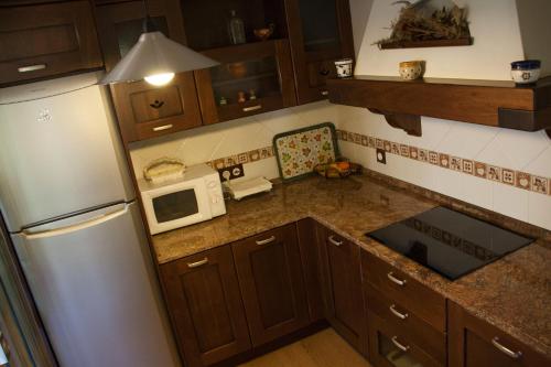 مطبخ, Hostal El Recanto in Vega De Valcarce مطبخ, Hostal El Recanto in Vega De Valcarce