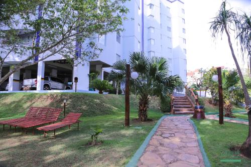 Garden, Prime Hotel Aguas da Serra in Rio Quente Garden, Prime Hotel Aguas da Serra in Rio Quente