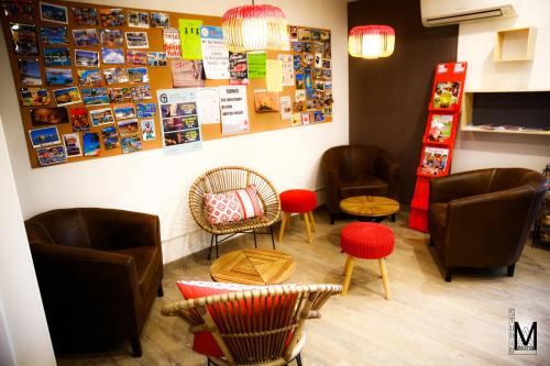 Shared lounge/TV area, Au Coeur Des Landes in Saint-Avit Shared lounge/TV area, Au Coeur Des Landes in Saint-Avit