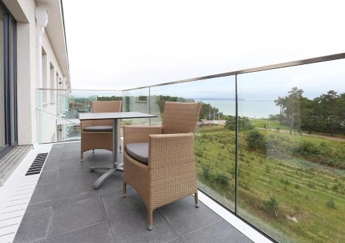 阳台/露台, DORMERO Strandhotel Rügen (DORMERO Strandhotel Rugen) in 奥斯特西巴德 宾兹 阳台/露台, DORMERO Strandhotel Rügen (DORMERO Strandhotel Rugen) in 奥斯特西巴德 宾兹