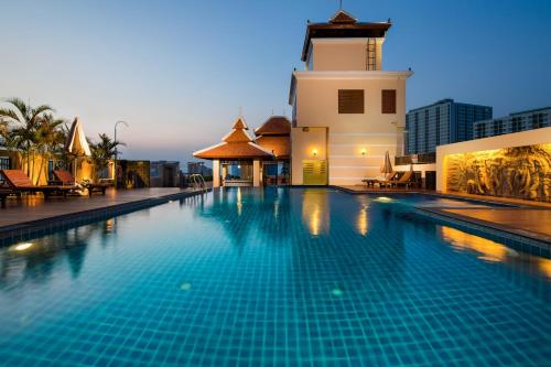 スイミングプール, アイヤラ パレス ホテル (Aiyara Palace Hotel) in ナクルア スイミングプール, アイヤラ パレス ホテル (Aiyara Palace Hotel) in ナクルア
