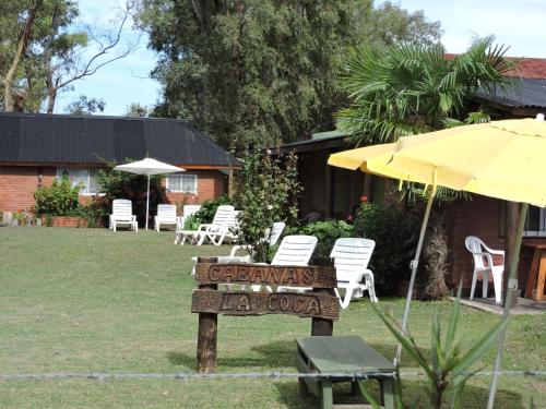 Garden, cabanas LA COCA in Laguna de Lobos Garden, cabanas LA COCA in Laguna de Lobos