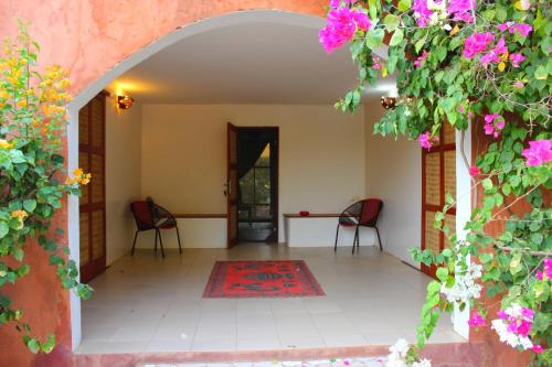 Balkon/teras, Le Lodge Dalaal Diam in La Somone Balkon/teras, Le Lodge Dalaal Diam in La Somone