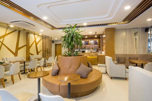 レストラン, グランヴィリオシティダナン バイ ルートイングループ (Grandvrio City Danang by Route Inn Group) in ダナン レストラン, グランヴィリオシティダナン バイ ルートイングループ (Grandvrio City Danang by Route Inn Group) in ダナン