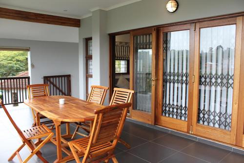 Balcony/terrace, Nkutu River Lodge in Kloof Balcony/terrace, Nkutu River Lodge in Kloof