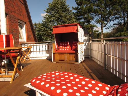 Balcony/terrace, Exklusiv Wohnung Nika in Westerland Balcony/terrace, Exklusiv Wohnung Nika in Westerland