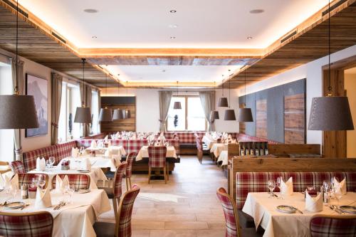 Ресторан, Hotel Glockner und Hotel Residenz Glockner in Ішгль Ресторан, Hotel Glockner und Hotel Residenz Glockner in Ішгль