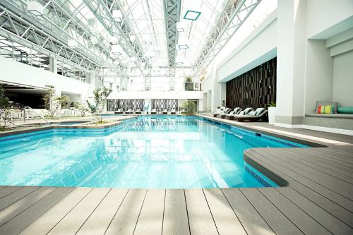 Swimmingpool, Grand Tikal Futura Hotel in Guatemala City Swimmingpool, Grand Tikal Futura Hotel in Guatemala City