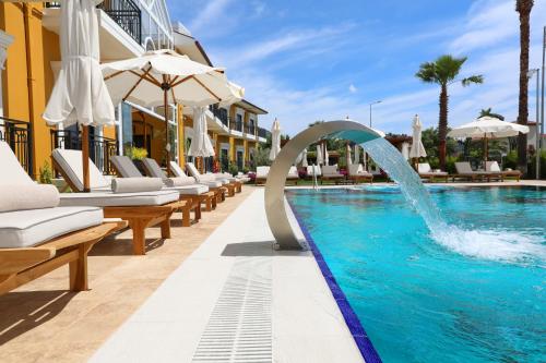 Swimming pool, Michelangelo Boutique Hotel Dalyan in Dalyan Swimming pool, Michelangelo Boutique Hotel Dalyan in Dalyan