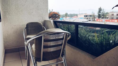 شرفة/ تراس, Virunga Hotel in Ruhengeri شرفة/ تراس, Virunga Hotel in Ruhengeri