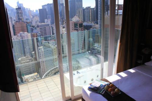 Balkon/terasa, Best Western Hotel Causeway Bay in Hongkong Balkon/terasa, Best Western Hotel Causeway Bay in Hongkong
