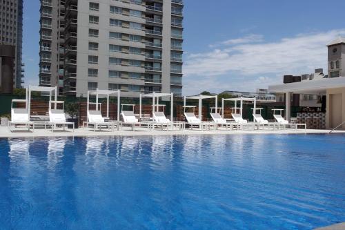 Swimming pool, Alvear Icon Hotel in Puerto Madero Swimming pool, Alvear Icon Hotel in Puerto Madero