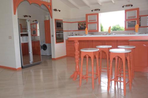 кухня, Residence Clementine Villa Passion in Grand-Bourg кухня, Residence Clementine Villa Passion in Grand-Bourg