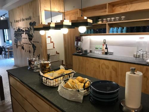 Food and beverages, Cao Ji Book Inn Hostel in Tainan Food and beverages, Cao Ji Book Inn Hostel in Tainan