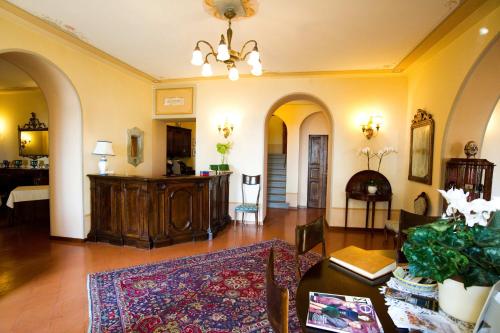 Lobby, Hotel Villa Marsili in Cortona Lobby, Hotel Villa Marsili in Cortona