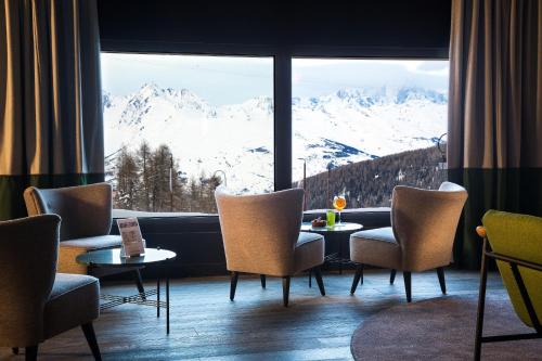 Bar/lounge, Araucaria Hotel & Spa in La Plagne Bar/lounge, Araucaria Hotel & Spa in La Plagne