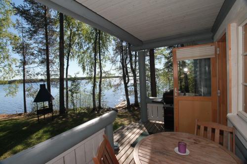 Balcony/terrace, Hiekkarannanlomat in Kannonkoski Balcony/terrace, Hiekkarannanlomat in Kannonkoski