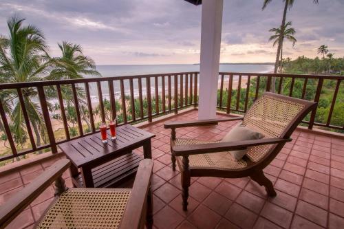 阳台/露台, 安纳尼亚海滩度假村 (Ananya Beach Resort) in 唐加勒 阳台/露台, 安纳尼亚海滩度假村 (Ananya Beach Resort) in 唐加勒