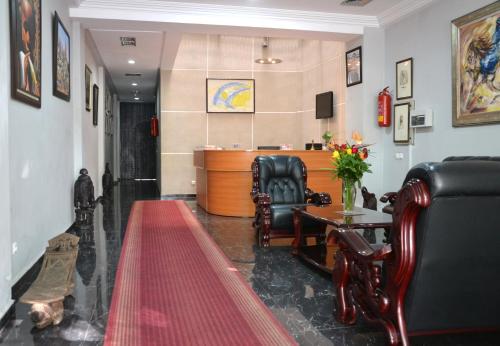 Lobby, Ubay Hotel in Rabat Lobby, Ubay Hotel in Rabat