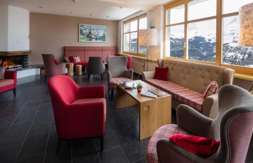 Előcsarnok, Hotel Edelweiss Superior in Mürren Előcsarnok, Hotel Edelweiss Superior in Mürren