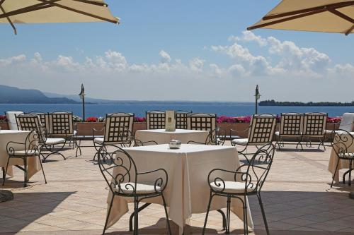 Balcony/terrace, Hotel Savoy Palace in Gardone Riviera Balcony/terrace, Hotel Savoy Palace in Gardone Riviera