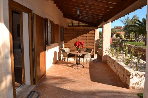 Erkély/terasz, Agroturismo Es Gallicant in Campos Erkély/terasz, Agroturismo Es Gallicant in Campos