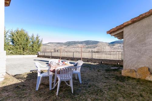 Erkély/terasz, Casa Rural Saura in Alcala De La Selva Erkély/terasz, Casa Rural Saura in Alcala De La Selva