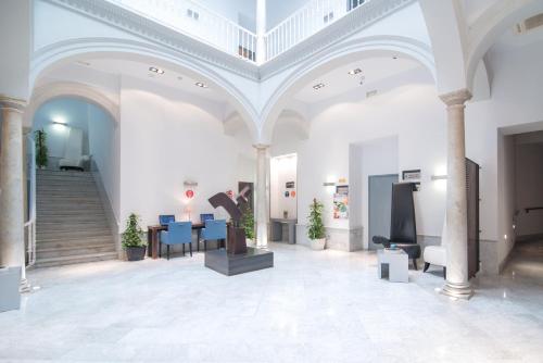 Lobby, Petit Palace Santa Cruz in Seville Lobby, Petit Palace Santa Cruz in Seville