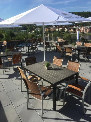 Balcony/terrace, Hotel "Zur Moselterrasse" in Palzem Balcony/terrace, Hotel "Zur Moselterrasse" in Palzem