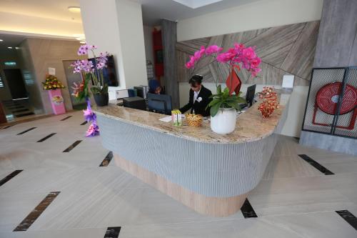 Vestíbulo, Pantai Regal Hotel in Kuantan Vestíbulo, Pantai Regal Hotel in Kuantan