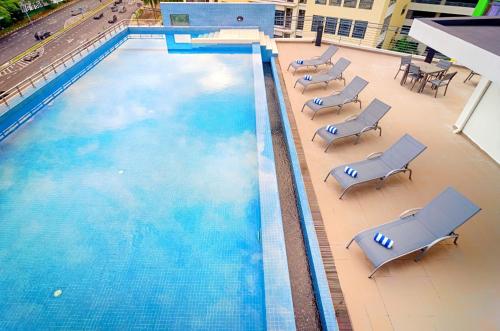Swimming pool, Bespoke Hotel Puchong in Puchong Swimming pool, Bespoke Hotel Puchong in Puchong
