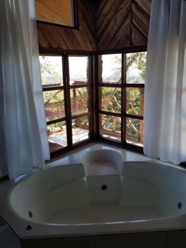 熱水浴缸, Hotel Monte Campana Heredia in 比里德聖巴巴拉 熱水浴缸, Hotel Monte Campana Heredia in 比里德聖巴巴拉