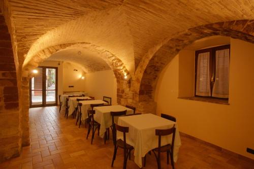 Restoran, Hotel La Rocca in Assisi Restoran, Hotel La Rocca in Assisi