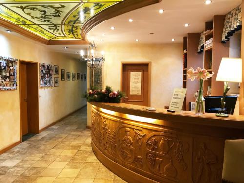 Lobby, Hotel zum Engel in Mespelbrunn Lobby, Hotel zum Engel in Mespelbrunn