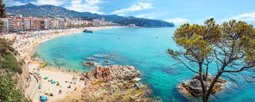 Strand, Hotel H TOP Royal Star & SPA in Lloret De Mar Strand, Hotel H TOP Royal Star & SPA in Lloret De Mar