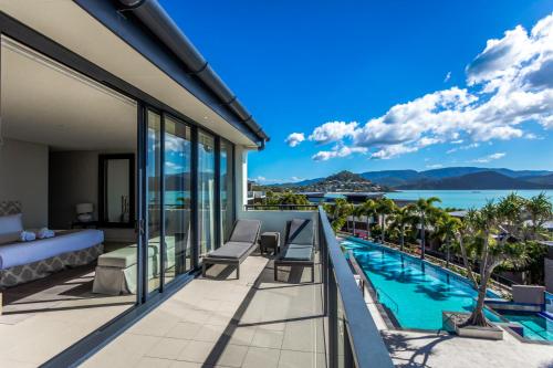 阳台/露台, 圣灵群岛幻影度假村 (Mirage Whitsundays Resort) in 降灵群岛 阳台/露台, 圣灵群岛幻影度假村 (Mirage Whitsundays Resort) in 降灵群岛