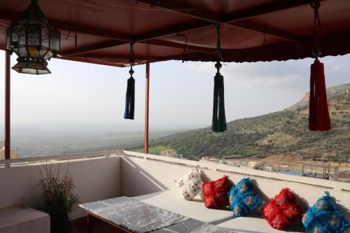 Terraza/balcón, Dar Zerhoune in Moulay Idriss Terraza/balcón, Dar Zerhoune in Moulay Idriss