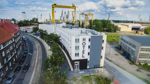 Buitenkant, Vulcan Hotel in Szczecin Buitenkant, Vulcan Hotel in Szczecin