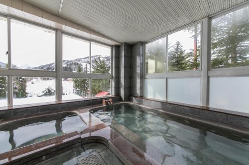 Hot spring bath, Hotel Rosenheim Hakuba in Hakuba Hot spring bath, Hotel Rosenheim Hakuba in Hakuba