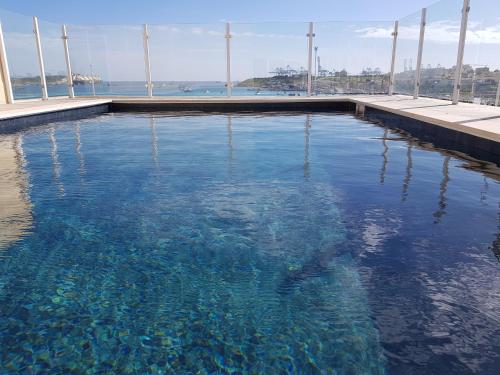 Pool, Fisherman's Cove Guesthouse in Marsaxlokk Pool, Fisherman's Cove Guesthouse in Marsaxlokk