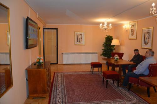 Shared lounge/TV area, Hotel Imperium in Moravske Toplice Shared lounge/TV area, Hotel Imperium in Moravske Toplice
