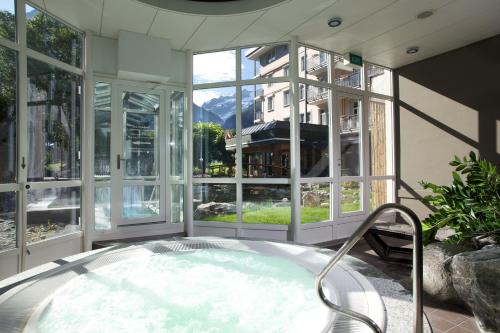 Hot tub, Belvedere Swiss Quality Hotel in Grindelwald Hot tub, Belvedere Swiss Quality Hotel in Grindelwald