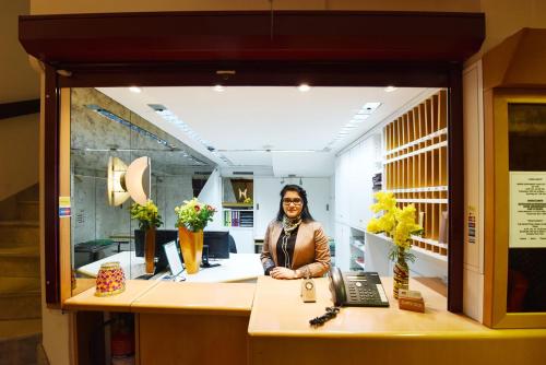 Lobby, Hotel Dufour in Biel Lobby, Hotel Dufour in Biel