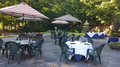balcon/terasă, Waybury Inn in Stowe (VT) balcon/terasă, Waybury Inn in Stowe (VT)