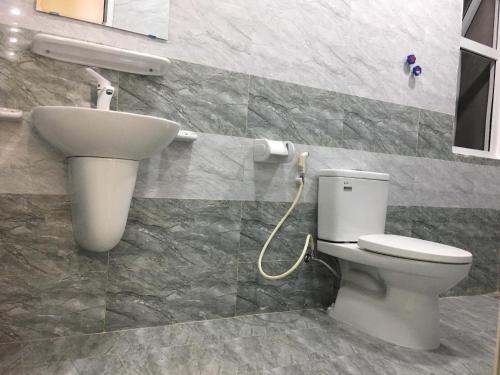 Ванная комната, Cat Ba Green Hotel in Катба Ванная комната, Cat Ba Green Hotel in Катба