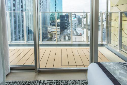 Erkély/terasz, HOTEL MUSSE GINZA MEITETSU near Hama Rikyu Erkély/terasz, HOTEL MUSSE GINZA MEITETSU near Hama Rikyu