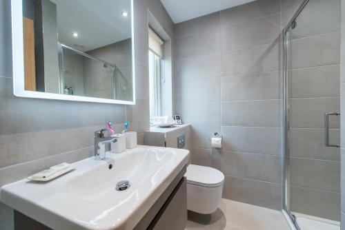 Bathroom, Dalriada Lodges Strathlethan in Stonehaven Bathroom, Dalriada Lodges Strathlethan in Stonehaven