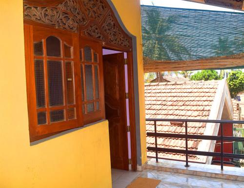 balkon/terras, Sun Rise Hostel in Negombo balkon/terras, Sun Rise Hostel in Negombo