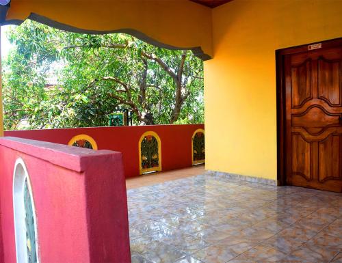 balkon/terras, Sun Rise Hostel in Negombo balkon/terras, Sun Rise Hostel in Negombo