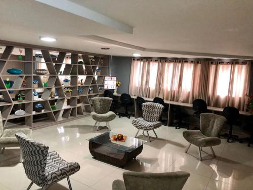 Lobby, Anjos Praia Hotel in Joao Pessoa Lobby, Anjos Praia Hotel in Joao Pessoa